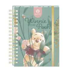 ASCOTT - Planner Winnie Pooh Floral Verde 2027 17,8x23,5 cm