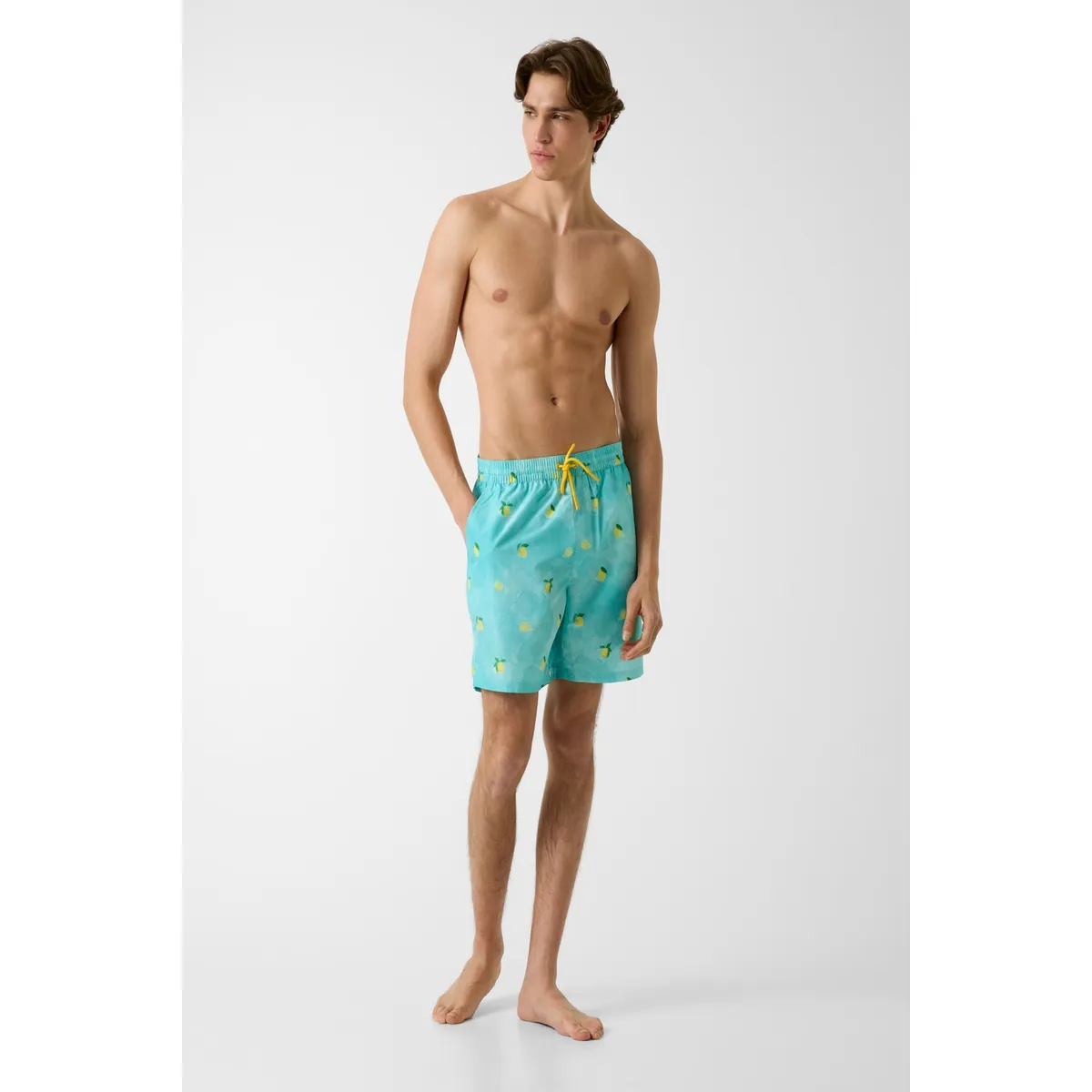 GUESS - Traje De Baño Swimtrunk Micro Print Medium