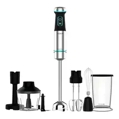 CECOTEC - Batidora de mano Power TitanBlack 1200 XL PerfectCream&Crush EU 4293