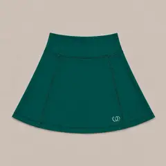 OPHIRA - Falda Deportiva Córcega Mujer Tenis Pádel Esmeralda