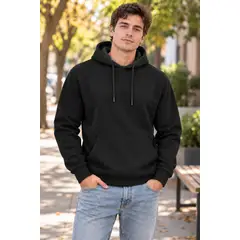 LOOK SHOP - Poleron Canguro Con Capucha Unisex. Bolsillo Y Colores 7615