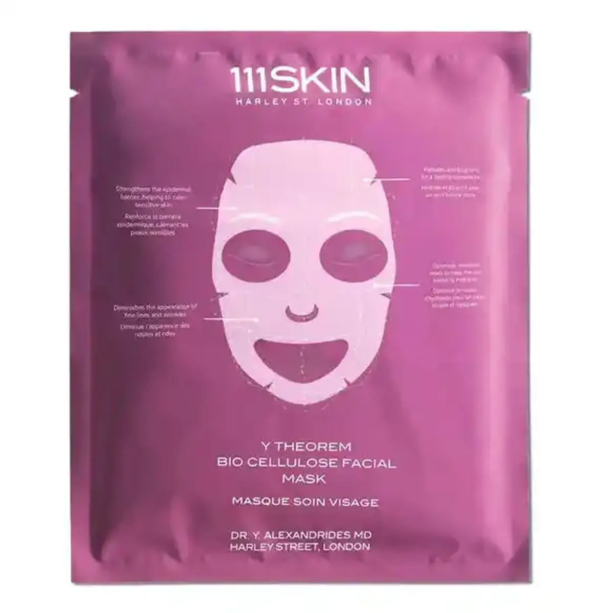 111SKIN - Mascarilla Facial de Biocelulosa Y Theorem 5 Unidades - 111SKIN