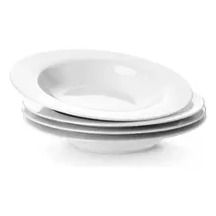 GENERICO - Juego de 4 Tazones de Pasta y Sopa de 23 cm