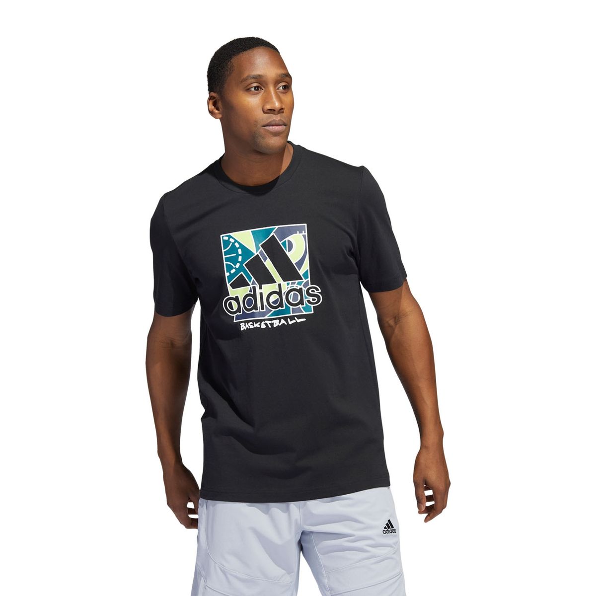 ADIDAS - Polera básquetbol hombre