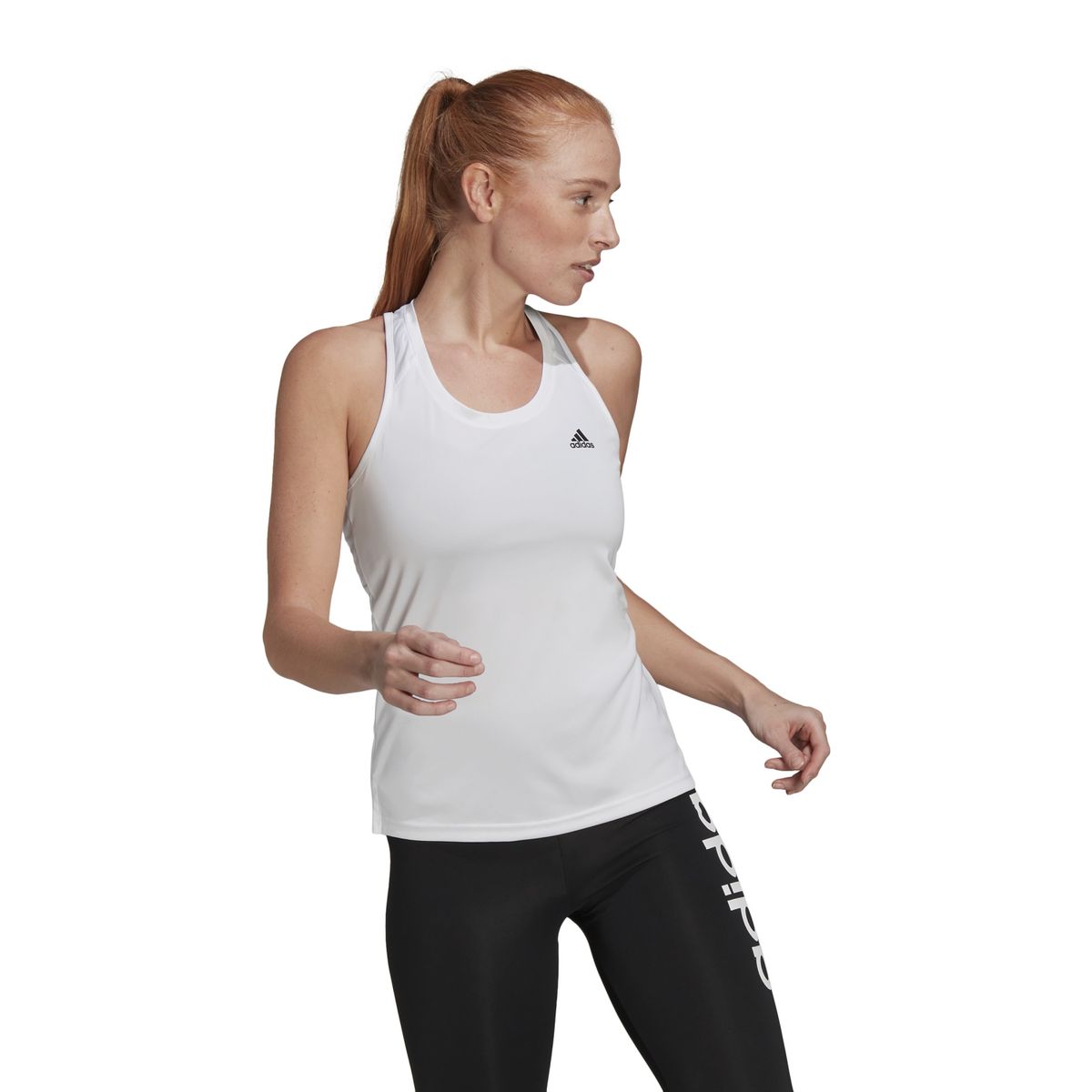 ADIDAS - Adidas Polera Sin Mangas 3 Stripes Mujer