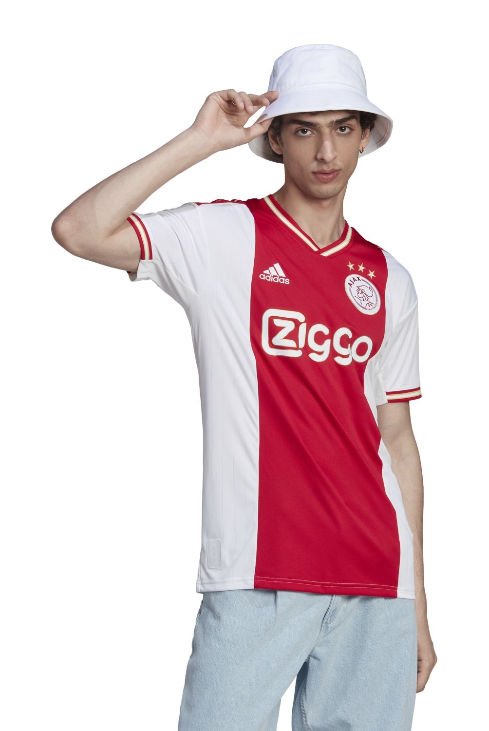 ADIDAS - Adidas Camiseta de Fútbol Ajax Local Hombre
