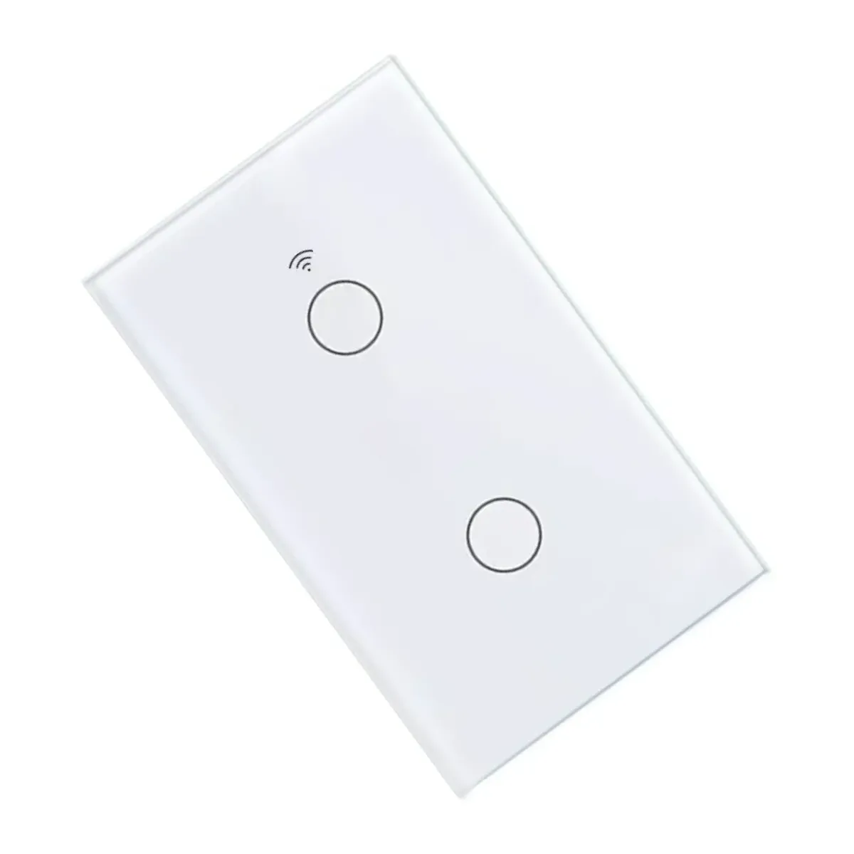 IMPORTCLICK - Interruptor Inteligente Neutro 2 Canales 1000 Watt Blanco
