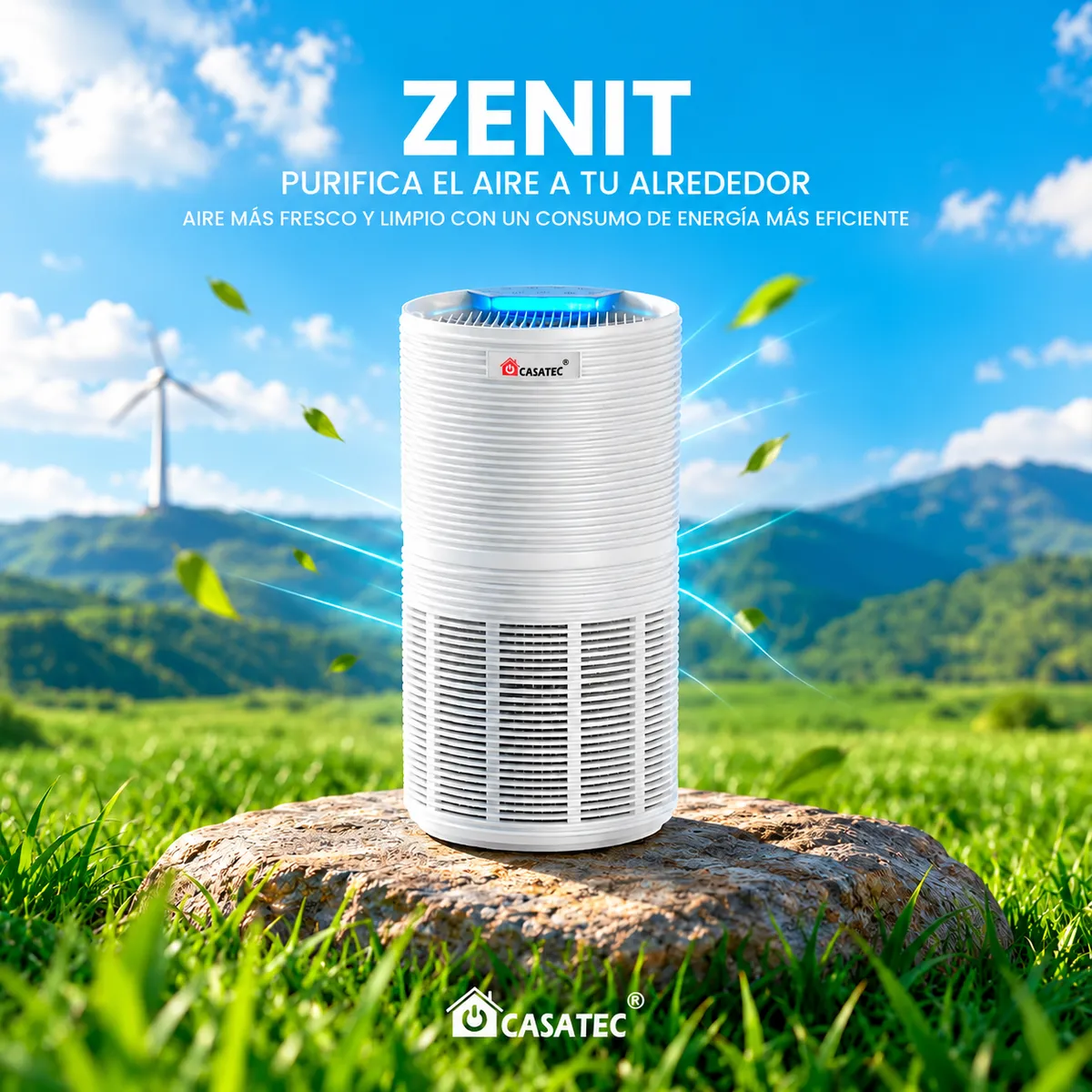 CASATEC - Purificador De Aire Zenit 250 Hepa 13 + WIFI