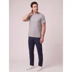 BACK IN TIME - Polera 100% Algodón Pima Corte Clásico