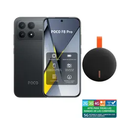 XIAOMI - POCO F8 Pro Negro 12GB + 512GB+Xiaomi Bluetooth Speaker Essential Negro
