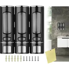 ATURE - Pack 3 Dispensadores De Gel Para Champú De Baño 400ml