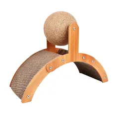 IMPORTCLICK - Rascador Juguete Balon Mascota Gato 35x15x26 CM