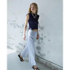RENATTA&GO - PANTALÓN FLUIDO RAYAS