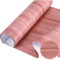 IMPORTCLICK - Rollo Papel Mural Texturizado Autoadhesivo 10MTS x 60 CM Madera