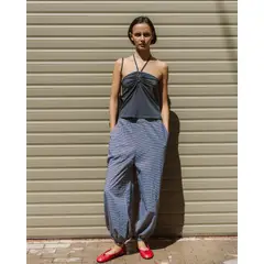 RENATTA&GO - PANTALÓN BOMBACHO CUADROS VICHY