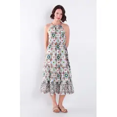 WADOS - VESTIDO SIN MANGA ESCOTE HALTER