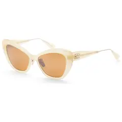 BUGATTI - Lentes ópticos Bone White Gold Asian-Fit para mujer 54 mm Multicolor modelo 39-BNE-AF