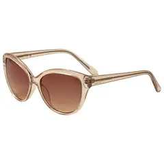 CALVIN KLEIN - Lentes de sol Beige para mujer 55 mm Crema modelo CK19536SN-270
