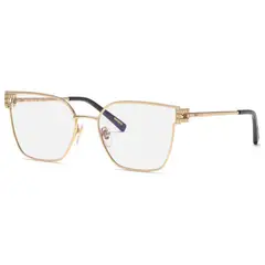CHOPARD - Lentes ópticos Shiny Total Rose Gold para mujer 54 mm Dorado modelo VCHL58M540300