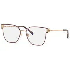 CHOPARD - Lentes ópticos Shiny Rose Gold para mujer 54 mm Dorado modelo VCHL58M540307