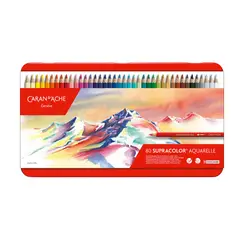 CARAN D'ACHE - Set 80 Lápices Acuarela Supracolor Caran d Ache