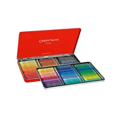 CARAN D'ACHE - Set 84 Pasteles de Cera Acuarelable Neocolor II Caran d Ache