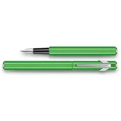 CARAN D'ACHE - Pluma Metálica Caran d Ache 849 Verde Fluorescente