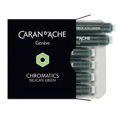 CARAN D'ACHE - Cartucho de Tinta Caran d Ache Chromatics x6 Delicate Green