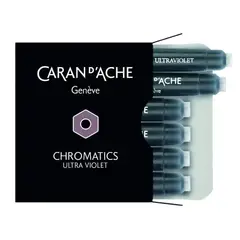 CARAN D'ACHE - Cartucho de Tinta Caran d Ache Chromatics x6 Ultravioleta