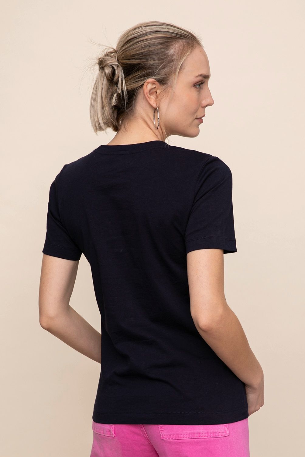 TOMMY HILFIGER - Tommy Hilfiger Polera Manga Corta Mujer