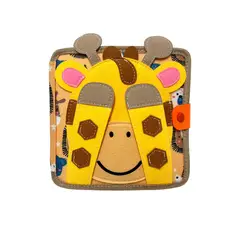 OEM - LIBRO SENSORIAL MONTESSORI INTERACTIVO JIRAFA