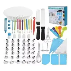 GENERICO - Kit De Decoración Pasteles De 66 Piezas Para Tortas Postre