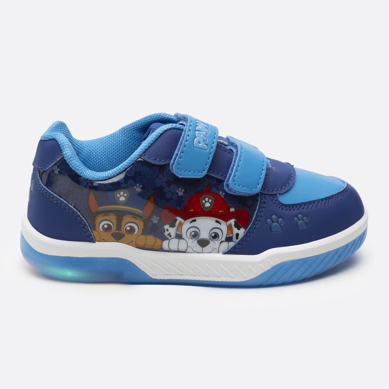 Zapatillas Con Luces Niño Chase y Marshall Azul