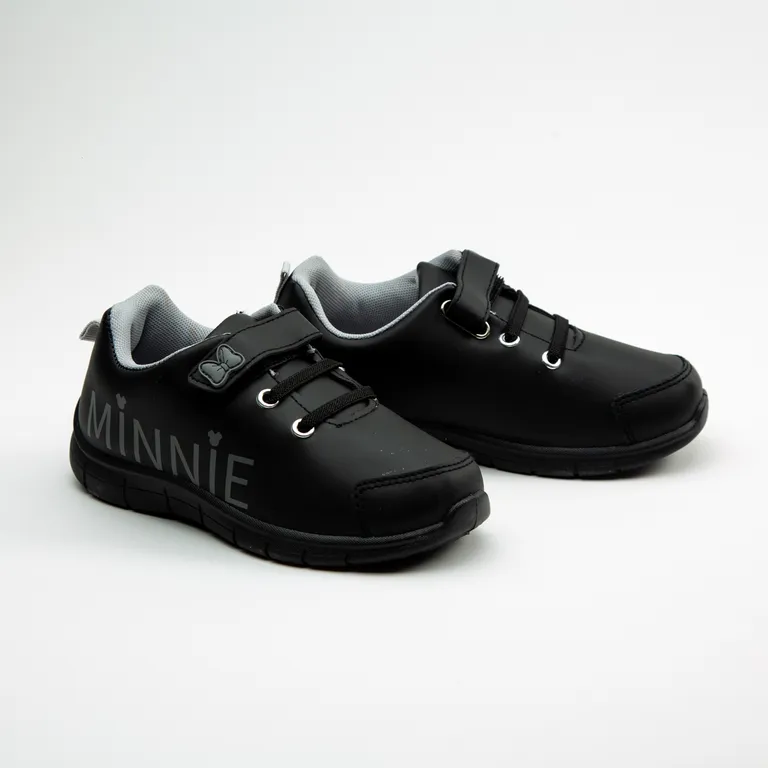 Zapatillas Niña Nombre Negro Minnie