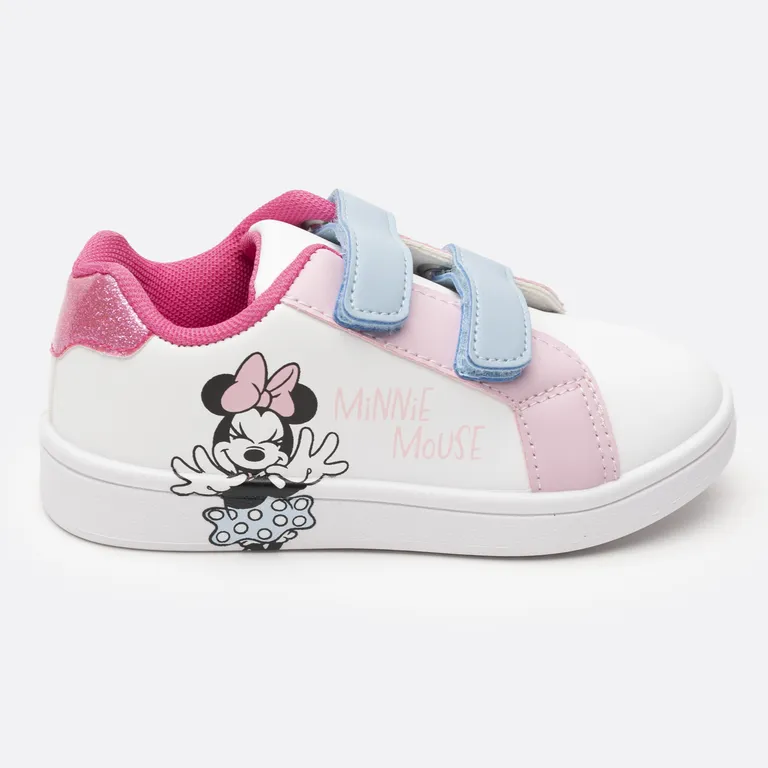 Zapatillas Urbana Niña Feliz Minnie Blanco
