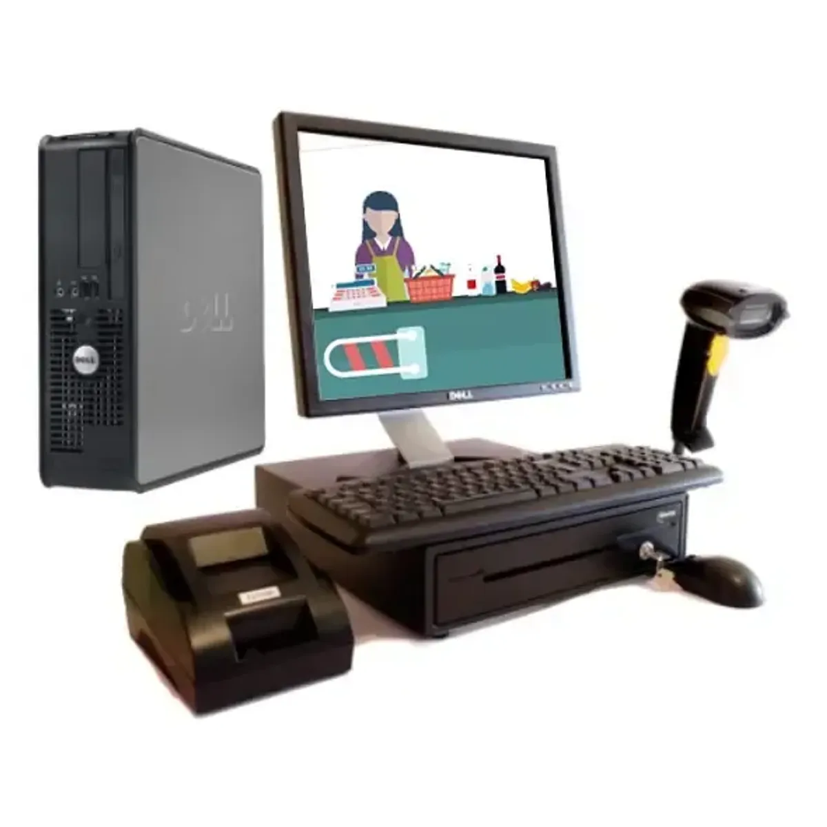 HP - PC MONITOR IMPRESORA TERMICA