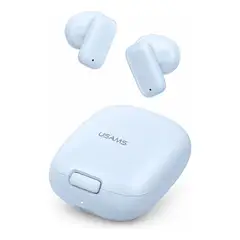 USAMS - Audifonos Bluetooth Inalambricos In Ear Con Microfono Enc Táctil Bt 5.3 Hd Celeste