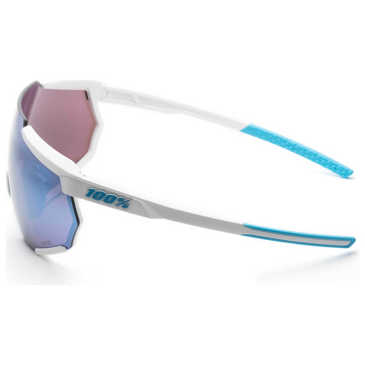 100 PERCENT - Lentes de sol 100 Percent Racetrap 3.0 White Cycling para hombre 99 mm Blanco modelo 60004-00007