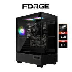 FORGE - PC ESSENTIAL - AMD Ryzen 5 5600GT - RAM 16GB DDR4 - SSD M.2 1TB - Powered by MSI