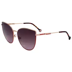 CAROLINA HERRERA - Lentes de sol Gold Red para mujer 59 mm Multicolor modelo HER0138-S-Y11-59
