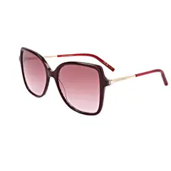 CAROLINA HERRERA - Lentes de sol Burgundy Gold para mujer 55 mm Multicolor modelo HER0179-S-6K3-55