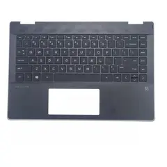 HP - Top Cover Teclado Español Gris para Notebook Pavilion x360 14-dh 15-ec