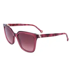 CAROLINA HERRERA - Lentes de sol Burgundy Red Havana para mujer 53 mm Multicolor modelo HER0236-S-82U-53
