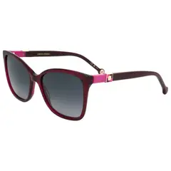 CAROLINA HERRERA - Lentes de sol Burgundy para mujer 56 mm Negro modelo HER0273-S-LHF-56