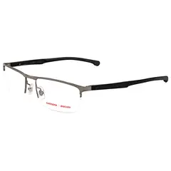 CARRERA - Lentes ópticos Matte Dark Ruthenium Black para hombre 55 mm Negro modelo CARDUC009-5MO-55