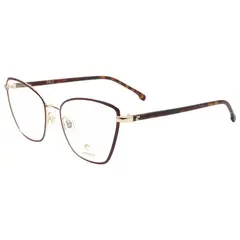 CARRERA - Lentes ópticos Matte Burgundy Gold para mujer 54 mm Multicolor modelo CARRERA3039-E28-54