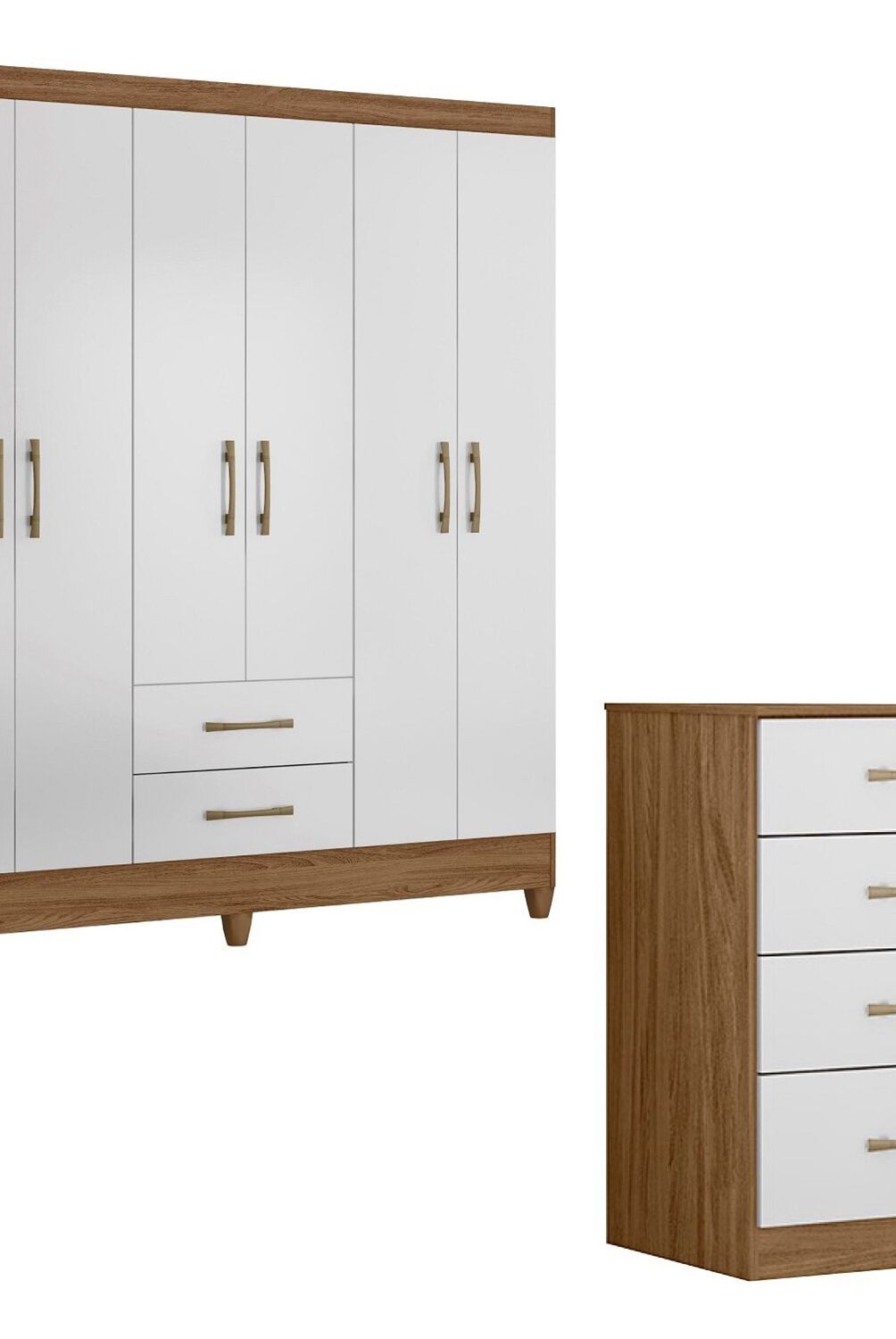 ROCH LTDA - Combo Closet M-801  Comoda M-914