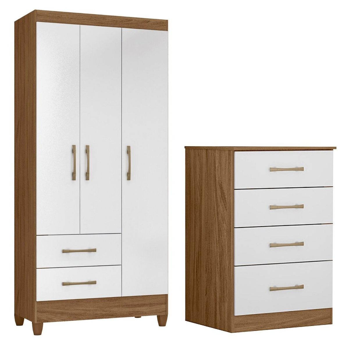 ROCH LTDA - Combo Closet M-803  Comoda M-914