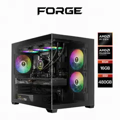FORGE - PC GAMER - AMD Ryzen 5 8500G - RX7600 8GB - RAM 16GB DDR5 - SSD M.2 480GB