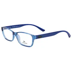 LACOSTE - Lentes ópticos Azure With Glitter Temples unisex adulto 51 mm Negro modelo L3803BMI-440-51